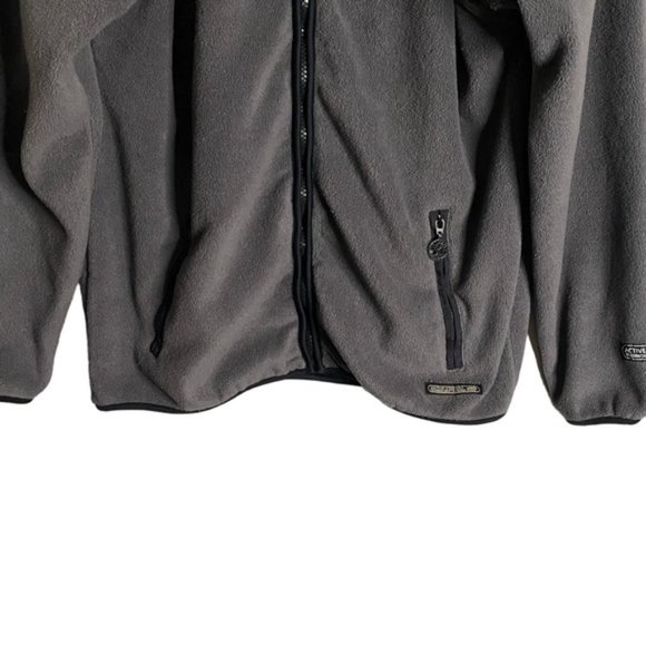 Timberland Performance Men's Gray Fleece Full Zip Jacket - Picture 3 of 11